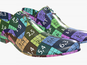 mens classic shoes 08 Modèle 3D