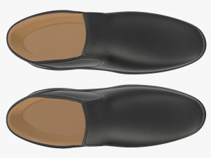 mens classic shoes 09 Modelo 3D