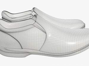 mens classic shoes 09 Modelo 3D