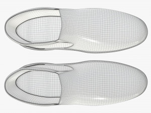 mens classic shoes 09 Modelo 3D