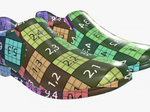 mens classic shoes 09 Modelo 3D
