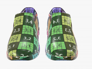 mens classic shoes 09 Modelo 3D