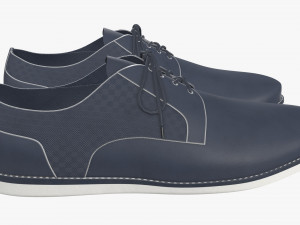 mens classic shoes 10 3D Модель