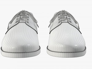 mens classic shoes 10 3D Модель