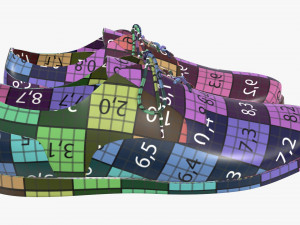 mens classic shoes 10 3D Модель