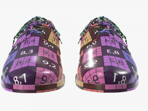 mens classic shoes 10 3D Модель