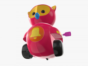 owl toy 02 3D Model