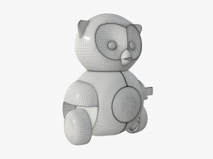 owl toy 02 3D Model