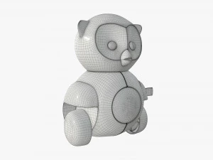 owl toy 02 3D Model