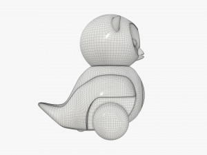 owl toy 02 3D Model
