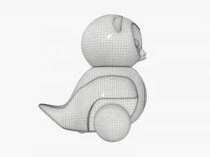 owl toy 02 3D Model