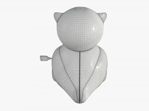 owl toy 02 3D Model