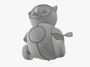 owl toy 02 3D Model