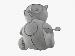owl toy 02 3D Model