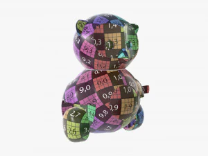 owl toy 02 3D Model