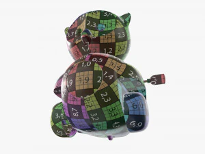 owl toy 02 3D Model