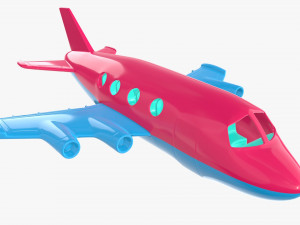 plane toy 3D 模型