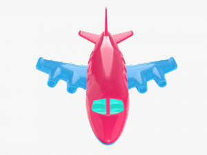 plane toy 3D 模型