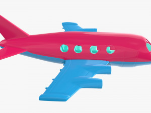 plane toy 3D 模型