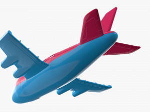 plane toy 3D 模型