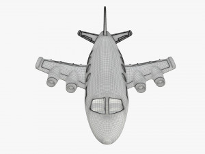 plane toy 3D 模型