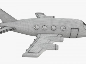 plane toy 3D 模型