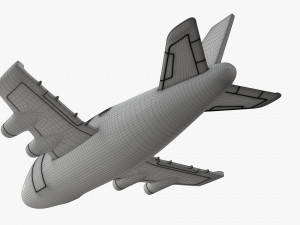 plane toy 3D 模型