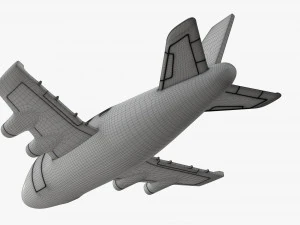 zabawka samolot Model 3D