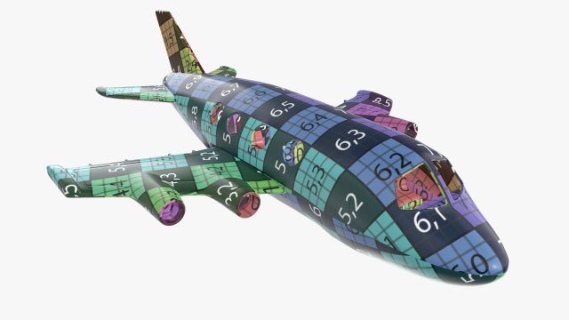 Toy plane 3d model store