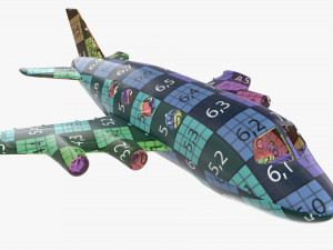 plane toy 3D 模型