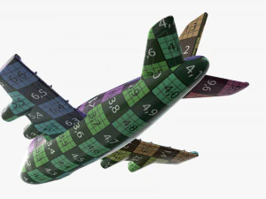 zabawka samolot Model 3D