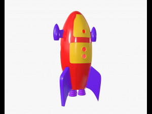 rocket toy 3D Model