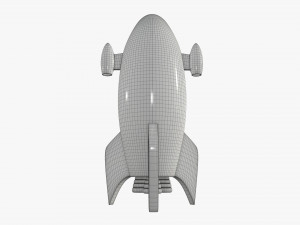rocket toy Model 3D