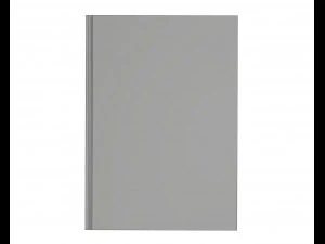 album closed size a4 3D Model