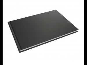 album zamknięty, rozmiar a5 Model 3D