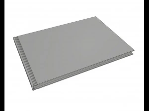 album closed size a5 3D Model