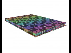 album closed size a5 3D Model