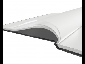 album opened size a4 01 3D Model