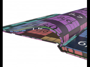 album opened size a4 01 3D Model