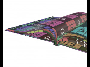 album opened size a4 02 Modello 3D