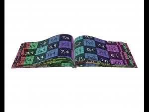 album opened size a5 02 3D Model
