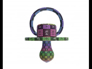 boneco de beb&ecirc; Modelo 3D