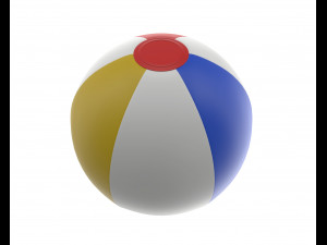 beach ball 3D 模型