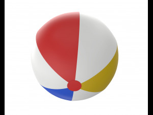 beach ball 3D 모델
