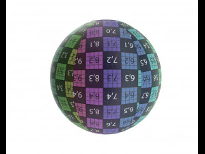 piłka plażowa Model 3D