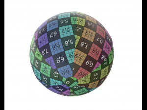 piłka plażowa Model 3D