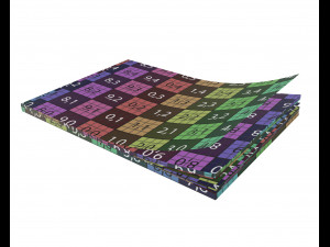 brochure closed size a5 02 3D-Modell