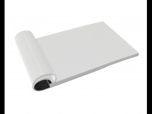 brochure opened size a5 03 Modelo 3D