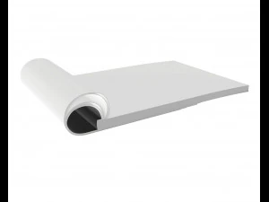 brochure opened size a5 03 3D Model