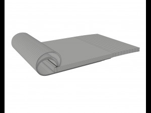 brochure opened size a5 03 Model 3D
